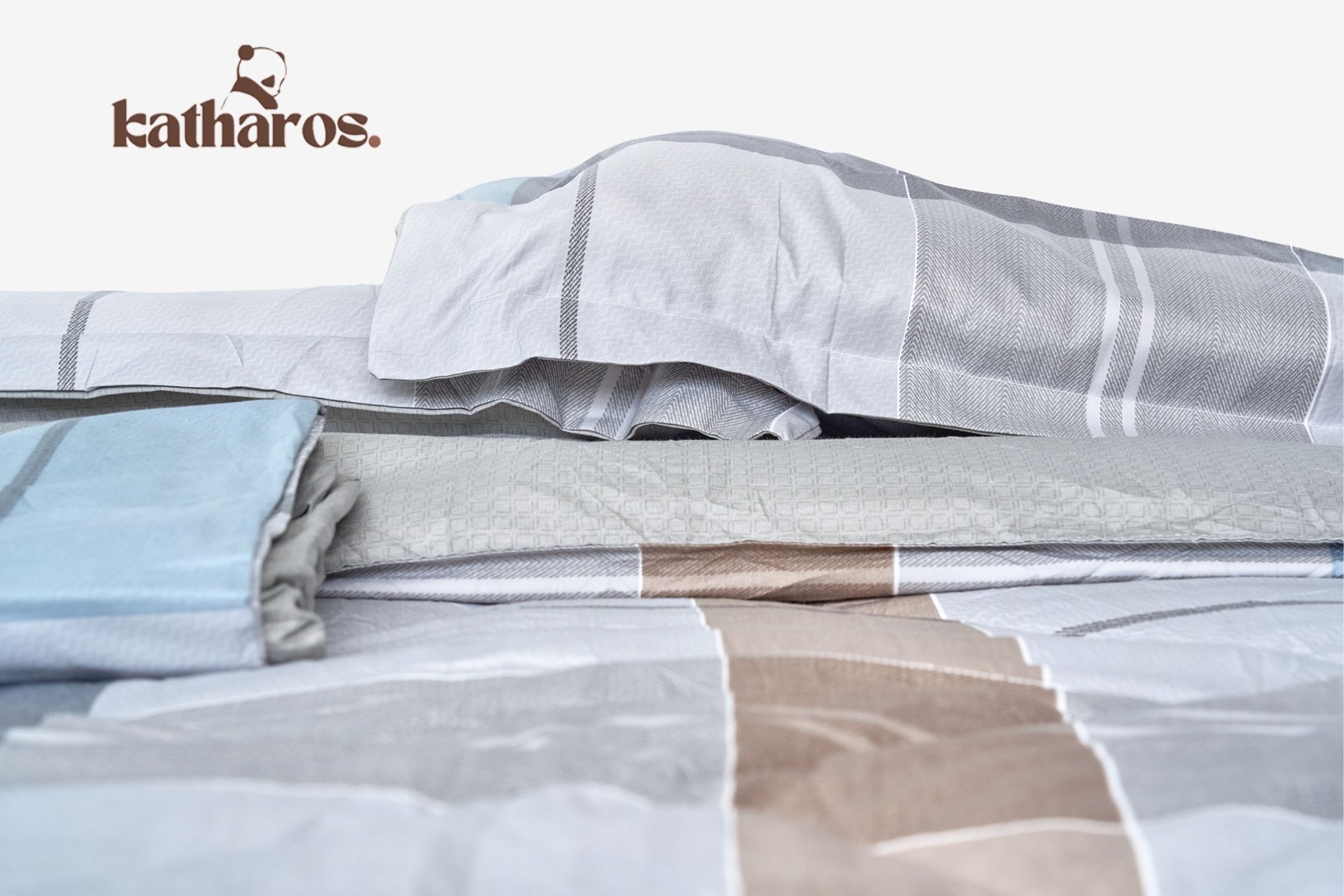 SET DE EDREDON INVIERNO GRIS